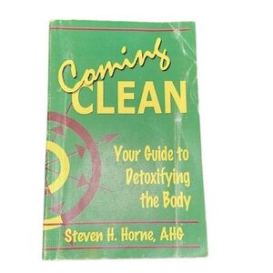 Vintage coming clean detox book by Steven H Horne